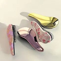 Mini brosse démélante cœurs