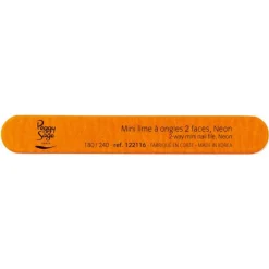 Mini lime à ongles néon ongles naturels 180/240 orange