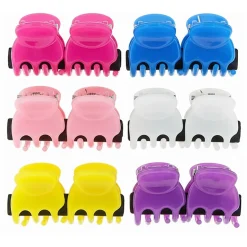 Mini pinces croco couleur 1.5cm
