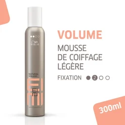 Mousse volumisante à fixation légère Natural Volume Eimi 300ml