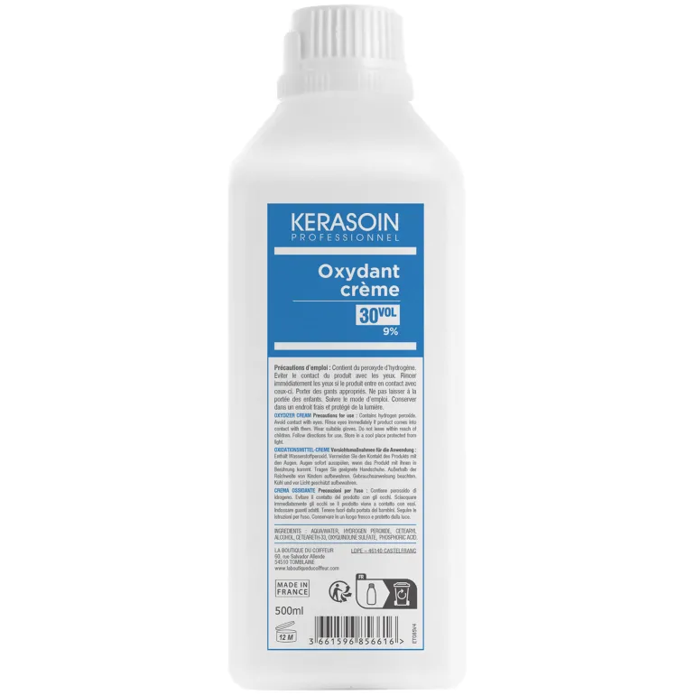 Oxydant crème 30 volumes 9% 500ml