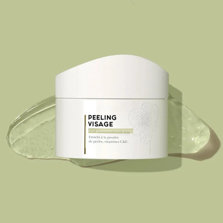 Peeling visage sans grain