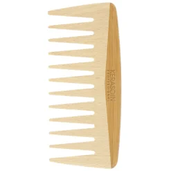 Peigne à dents larges en bois de hêtre 15 cm