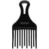 Peigne afro vague noir