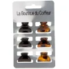 Petites pinces croco clochette