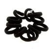 Petits élastiques mousse noirs