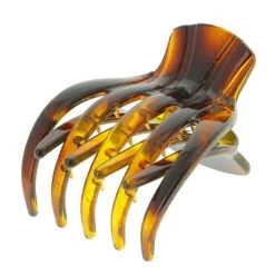 Pince croco râteau Marron