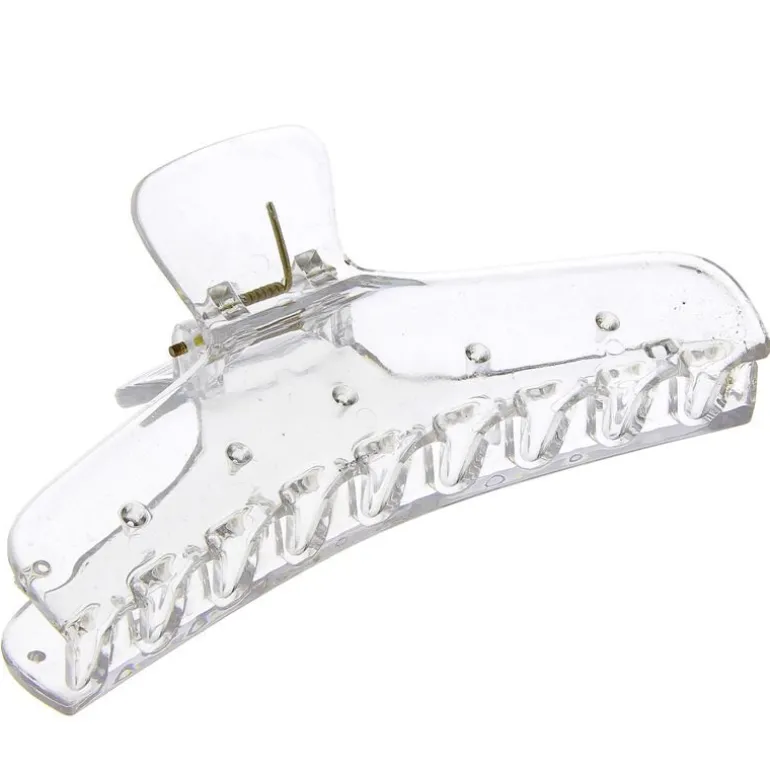 Pince croco transparente