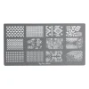 Plaque de stamping nail art 1