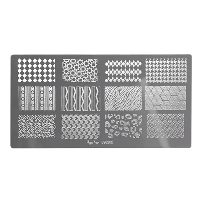 Plaque de stamping nail art 2
