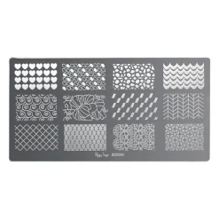 Plaque de stamping nail art 4