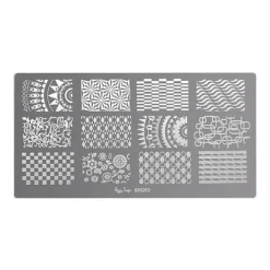 Plaque de stamping nail art 3