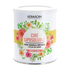 Pot de cire peaux sensibles argan 800ml