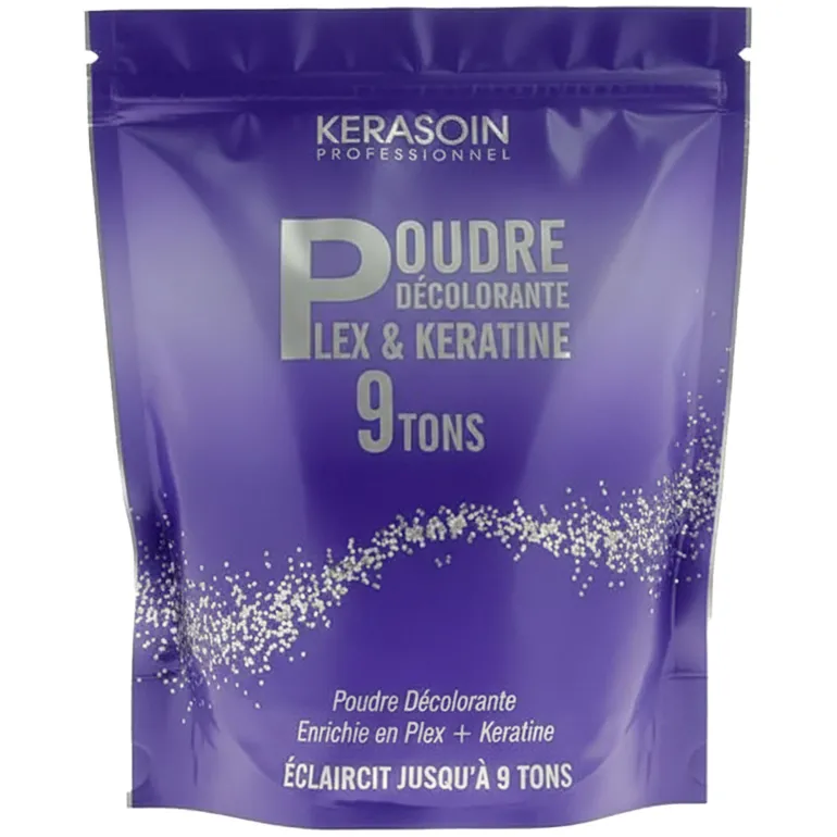 Poudre décolorante anti-casse Plex & kératine 9 tons 500gr