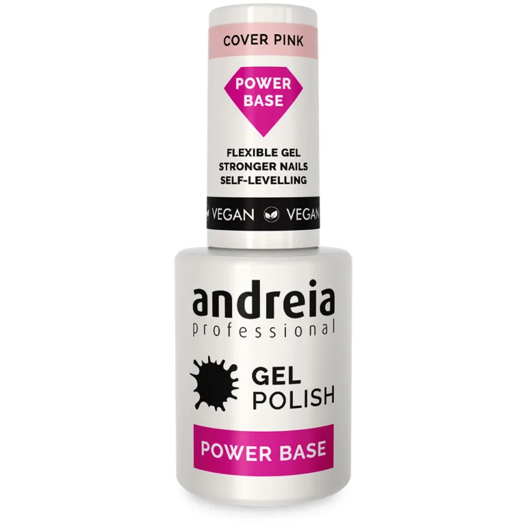 Power base gel polish cover pink