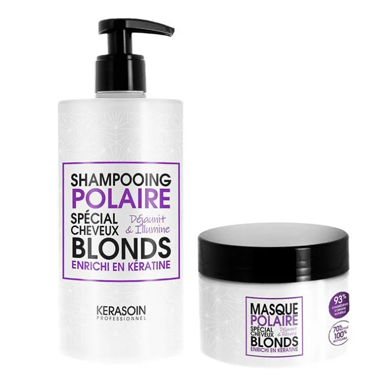 Rituel blond polaire shampooing et masque