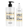 Rituel éclaircissant pour cheveux blonds naturels shampooing et spray