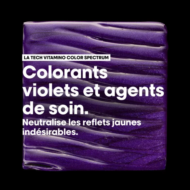Rituel neutralisant Vitamino Color Spectrum cheveux blonds, anti-jaune