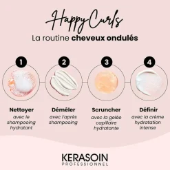 Rituel nourrissant cheveux bouclés Happy Curls