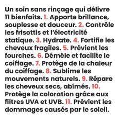 Rituel nourrissant cheveux secs