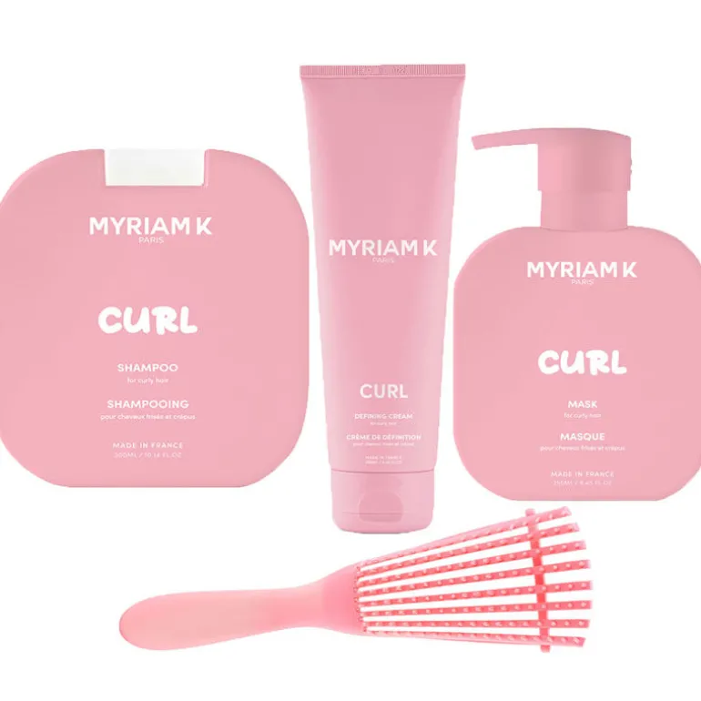 Rituel pour cheveux bouclés