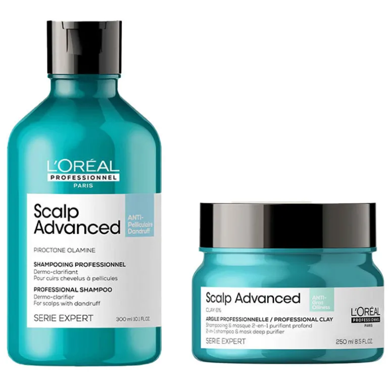 Routine anti-pellicules grasses Scalp Advanced