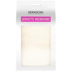 Serviette microfibre blanc crème