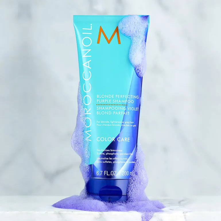 Shampoing violet blond parfait