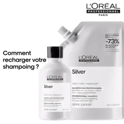 Shampooing déjaunissant Silver recharge 500ml