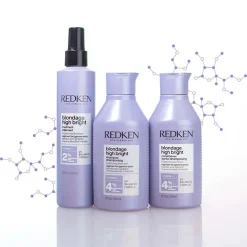 Shampooing illuminant pour cheveux blonds Blondage High Bright