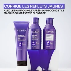 Shampooing neutralisant pour cheveux blonds Color Extend Blondage