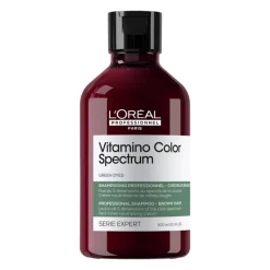 Shampooing neutralisant Vitamino Color Spectrum vert, anti-rouge
