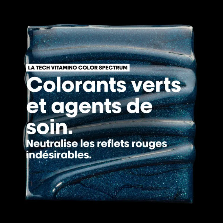 Shampooing neutralisant Vitamino Color Spectrum vert, anti-rouge