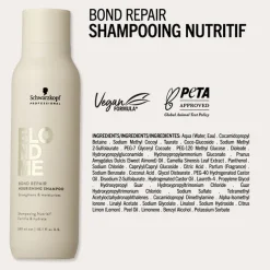 Shampooing nutritif Blondme Bond Repair