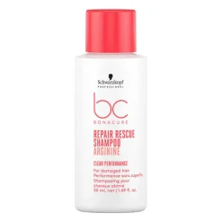 Shampooing pour cheveux abîmés BC Repair Rescue 50ml