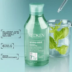 Shampooing racines grasses pointes sèches Amino Mint