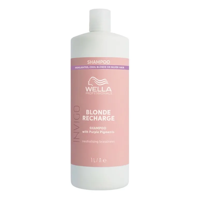 Shampooing raviveur de couleur blond froid Invigo Blonde Recharge 1000ml