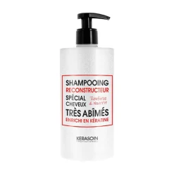 Shampooing reconstructeur à la kératine pour cheveux très abîmés 500ml