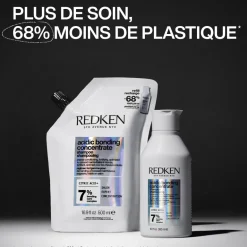 Shampooing réparateur pour cheveux abîmés Acidic Bonding Concentrate recharge 500 ml