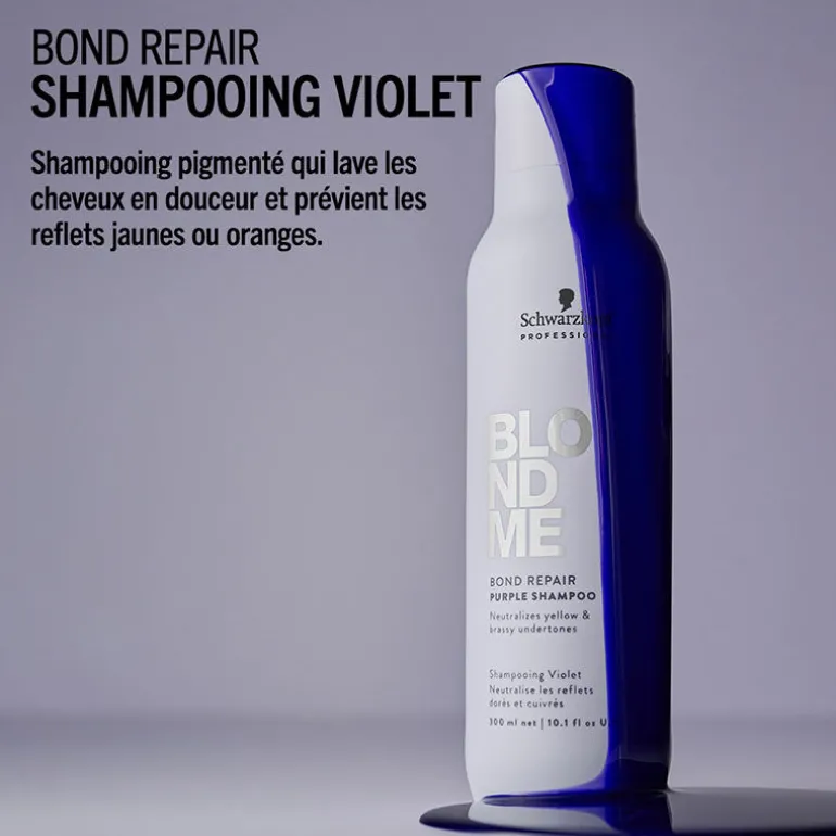 Shampooing violet Blondme Bond Repair Neutralisant
