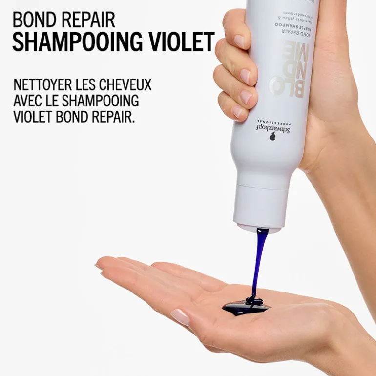 Shampooing violet Blondme Bond Repair Neutralisant