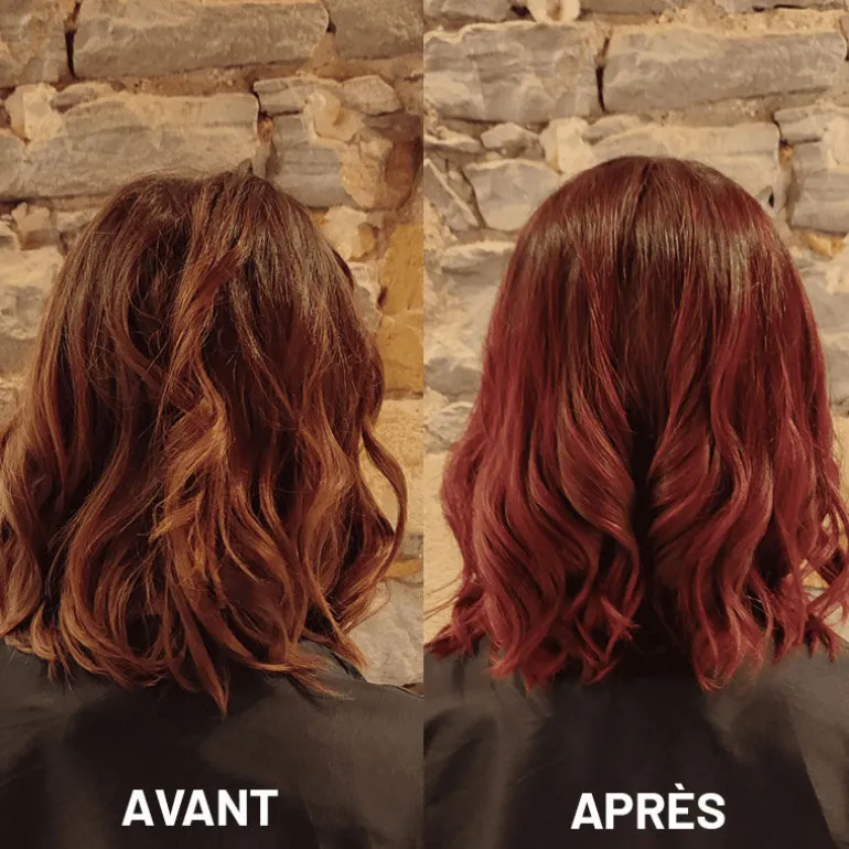 Soin repigmentant cheveux naturels ou colorés rouge de Venise