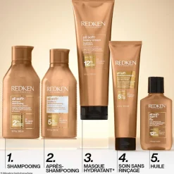 Soin sans rinçage hydratant cheveux secs All Soft Moisture Restore