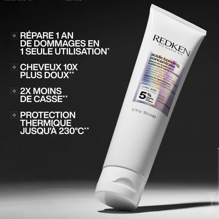 Soin sans rinçage reconstructeur de liaisons Acidic Bonding Concentrate 150 ml