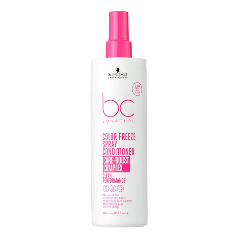 Spray baume cheveux colorés BC Color Freeze 400 ml
