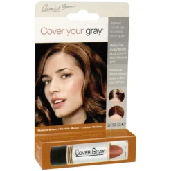 Stick retouche coloration cheveux 4,2g châtain moyen