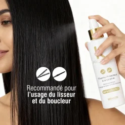 Thermo-protecteur à la kératine pour fer à lisser ou boucler K Protect