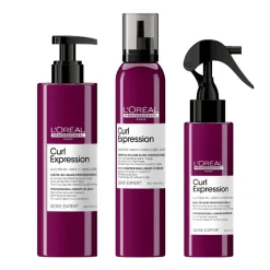 Trio coiffant pour cheveux bouclés à frisés Curl Expression