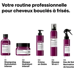 Trio coiffant pour cheveux bouclés à frisés Curl Expression