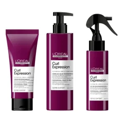 Trio coiffant pour cheveux frisés à crépus Curl Expression